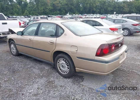 2000 Chevrolet Impala из США, поврежденный, VIN 2G1WF55E8Y9223312